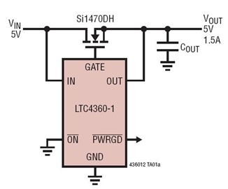 5V System Protected From 80V Overvoltage