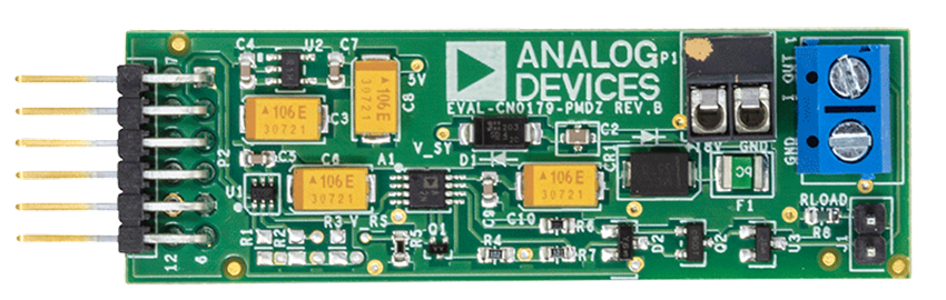 EVAL-CN0179-PMDZ Evaluation Board - Top View