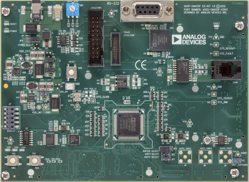 Adsp Cm40x Mixed Signal Control Processors Analog Devices