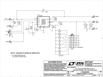 Lt3065 Series Datasheet And Product Info Analog Devices