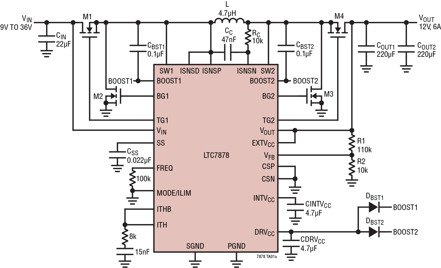 LTC7878 Datasheet And Product Info | Analog Devices