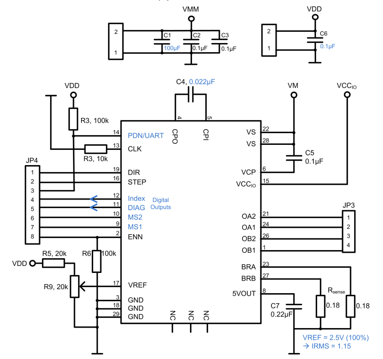 Figure 1b. Stepstick schematic.