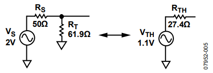 Figure 5. Calculating the Thevenin Equivalent.