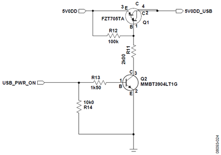 Figure 24. Target Power Switch Schematic.