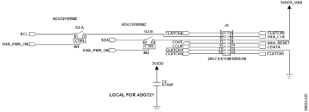 Figure 25. Target Board Programming Header Schematic.