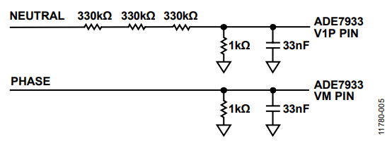 Figure 6. Voltage Channel Inputs.