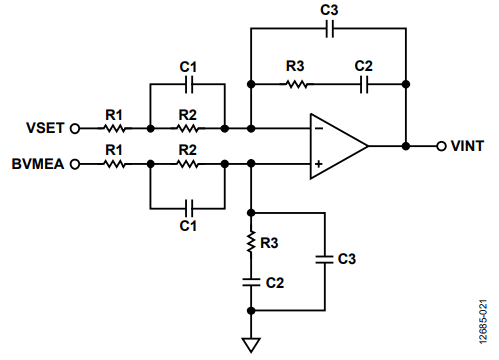 Figure 21. Noninverting Type III Compensator.