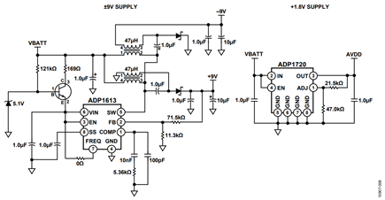 Figure 8. Details of power supply circuit.