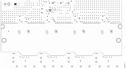 Figure 10. Layer 3 layout of the direct, 3-phase meter metrology section.