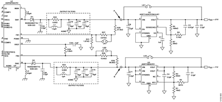 Figure 3. AD5761R Power Supply Configuration.