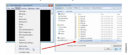 Figure 11. Tera Term Configuration.