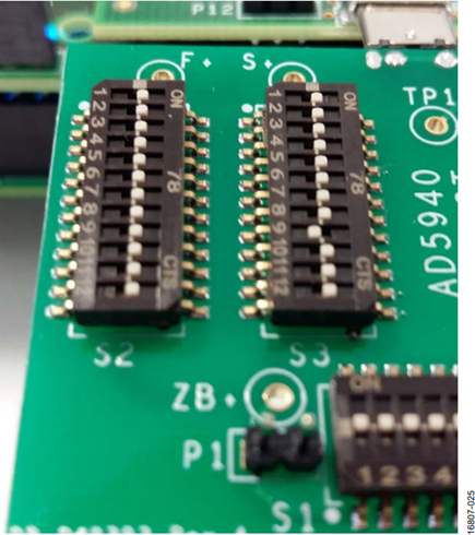 AD5940 Z Test Board Settingsfor EDA