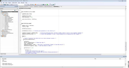 EDA Configurable Parameters in IAR