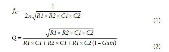 Equation 1 & 2.