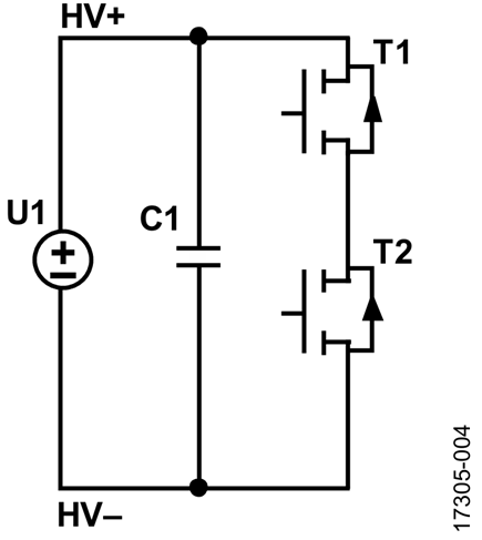 Figure 4. Electrical Setup for No Load Testing