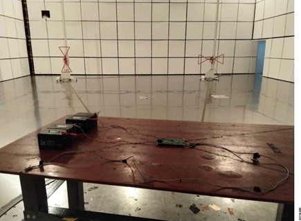 Figure 60. CISPR 11 Radiated Emission Test Setup Photograph