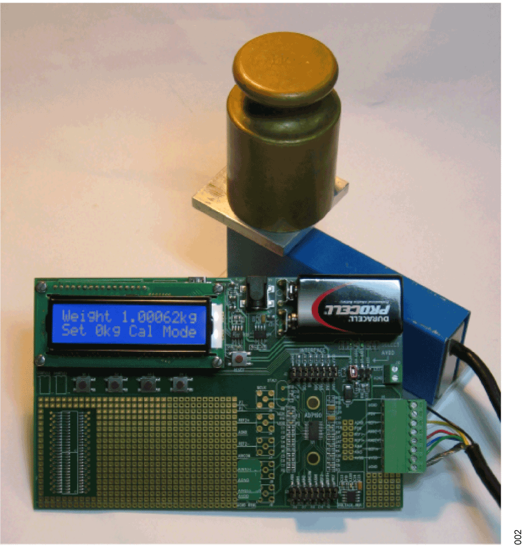 Figure 2. Weigh Scale System Using the AD7191.