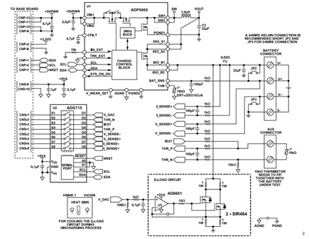 Figure 2. Li-ion Battery Charging and Discharging Controlling Circuit (Simplified Schematic: All Connections and Decoupling Not Shown).