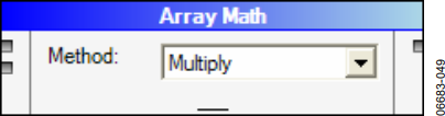 Figure 49. Array Math.