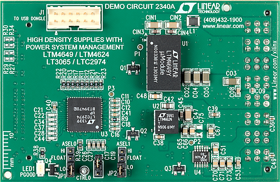 Kintex Ultrascale Plug In Card - Top View