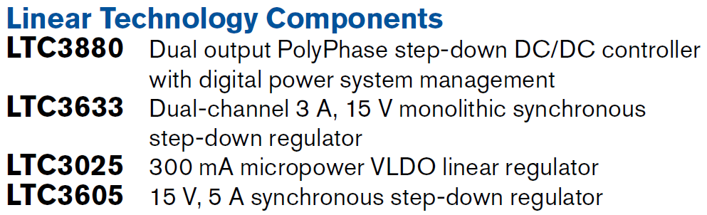 LTC Parts List