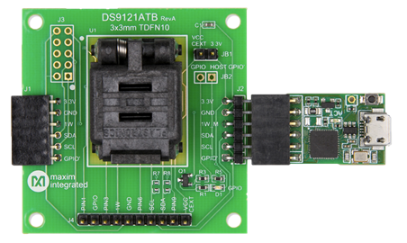 DS2478EVKIT: Board Photo