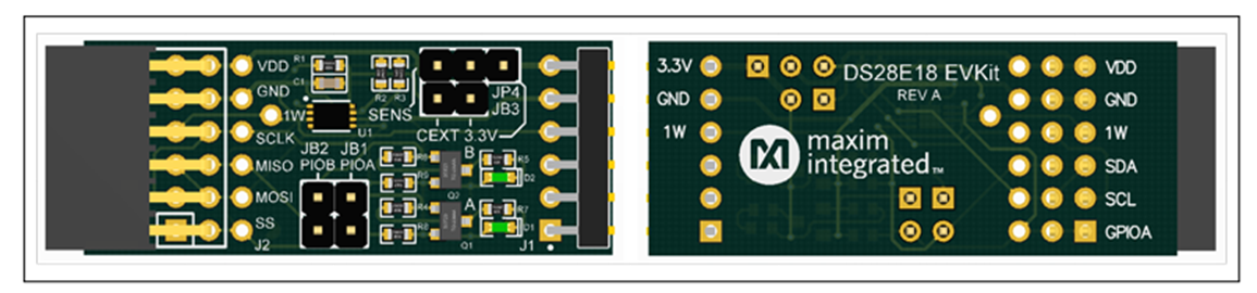 DS28E18EVKIT: Board Photo