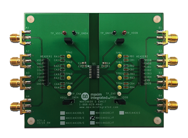 MAX14430FSEVKIT: Board Photo