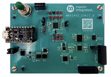 MAX1452BEVKIT, MAX1452EVSYS: Board Photo