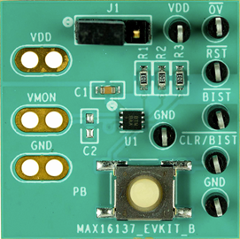 MAX16137EVKIT: Board Photo