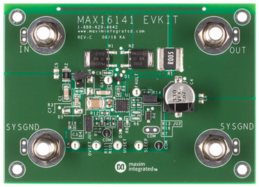 MAX16141EVKIT: Board Photo