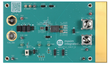 MAX16731EVKIT: Board Photo