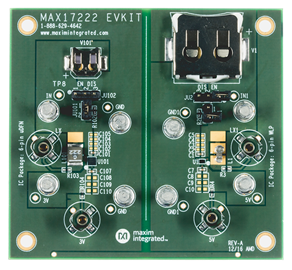 MAX17222EVKIT: Board Photo