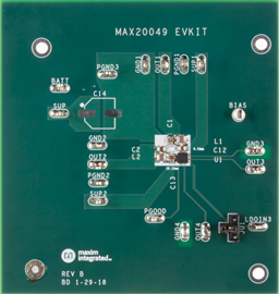 MAX20049EVKIT: Board Photo