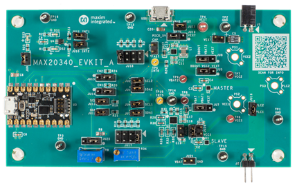 MAX20340EVKIT: Board Photo