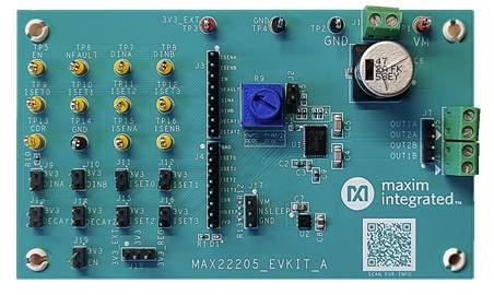 MAX22205EVKIT: Board Photo