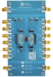 MAX22565CAEVKIT, MAX2256XAEVKIT: Board Photo