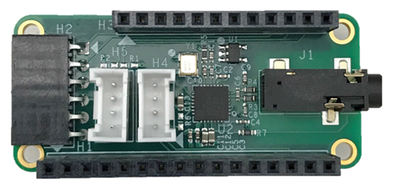 MAX30003WING: Expansion Board Photo