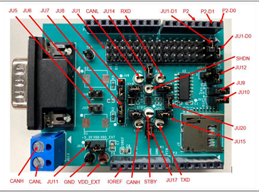 MAX33040ESHLD: Board Photo