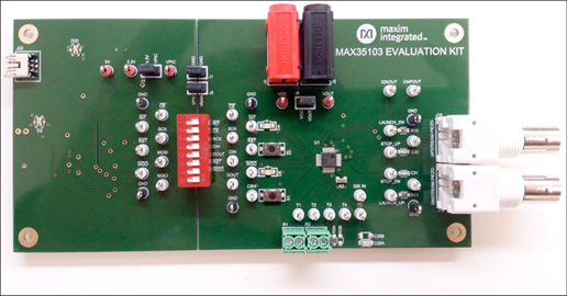 MAX35103 EV Kit Photo