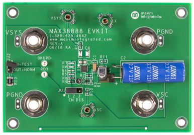 MAX38888EVKIT: Board Photo