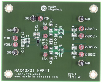 MAX40201EVKIT: Board Photo