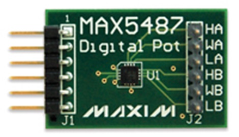 MAX5487PMB1 Board Photo