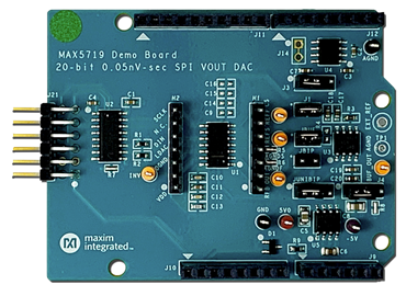 MAX5719BOB: Breakout Board Photo