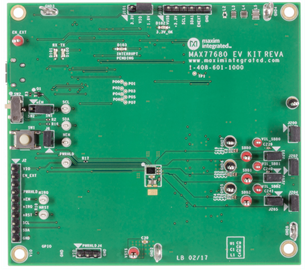 MAX77680EVKIT, MAX77681EVKIT: Board Photo