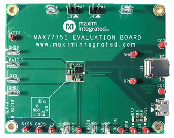 MAX77751CEVKIT: Board Photo