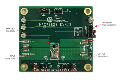 MAX77827EVKIT: Board Photo