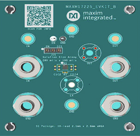 MAXM17225EVK-EMGA: Board Photo