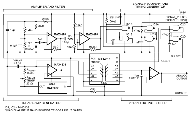 Figure 2. Temperature sensor IR-link receiver.