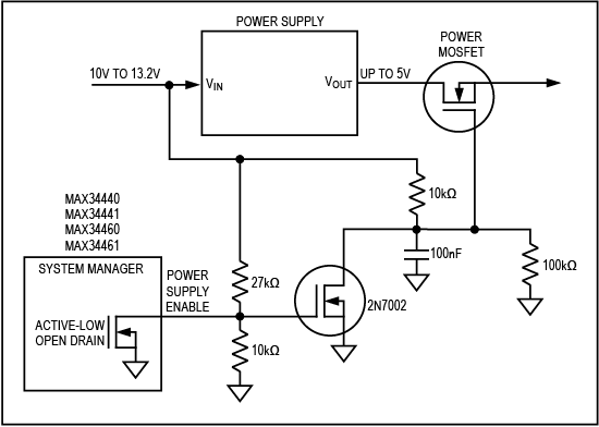 Figure 1. Level-shifting circuitry.